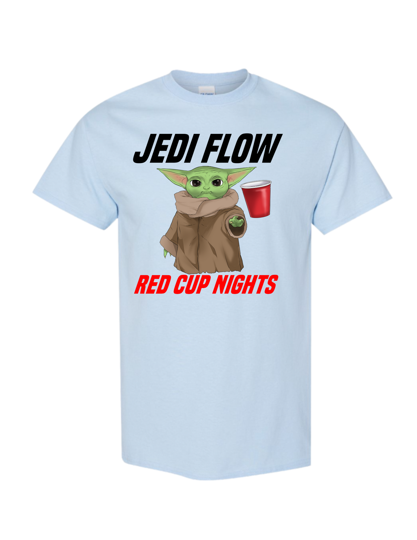 Unisex T-Shirt Yoda 'Jedi Flow' Black