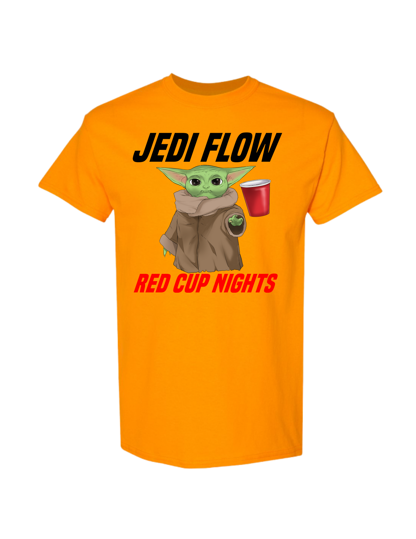 Unisex T-Shirt Yoda 'Jedi Flow' Black