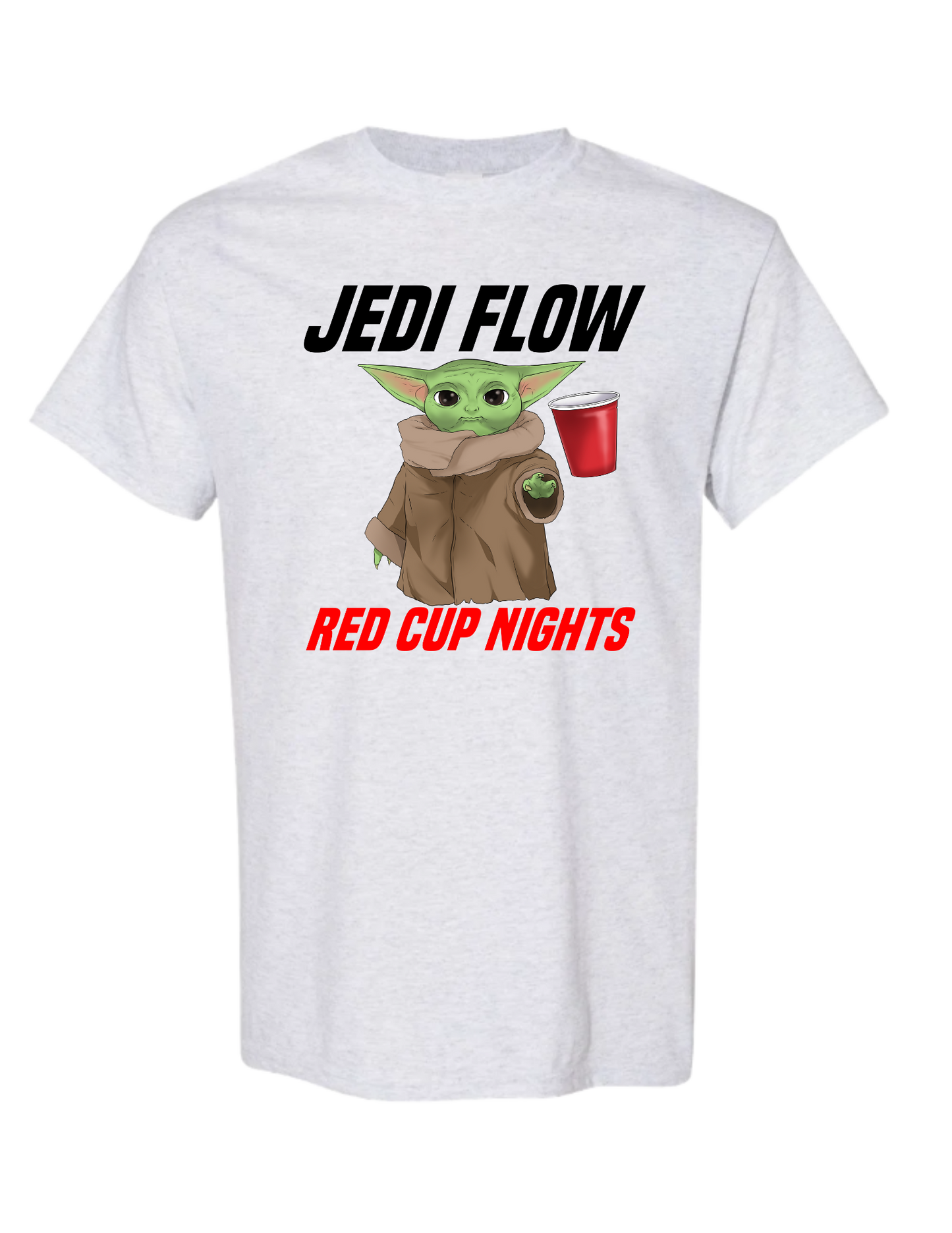 Unisex T-Shirt Yoda 'Jedi Flow' Black