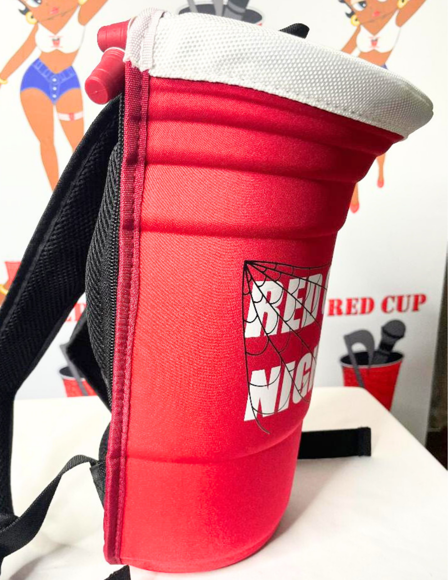 Small Red Cup Backpack