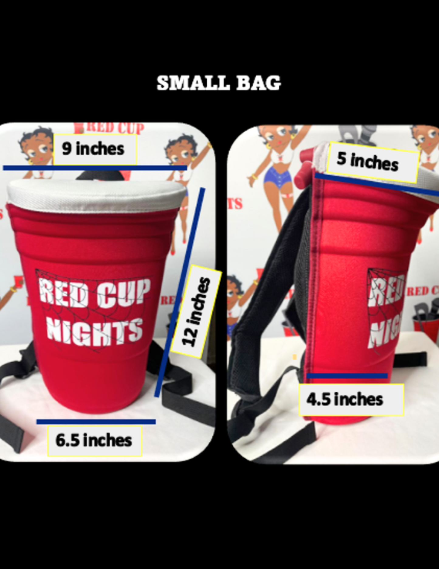 Small Red Cup Backpack