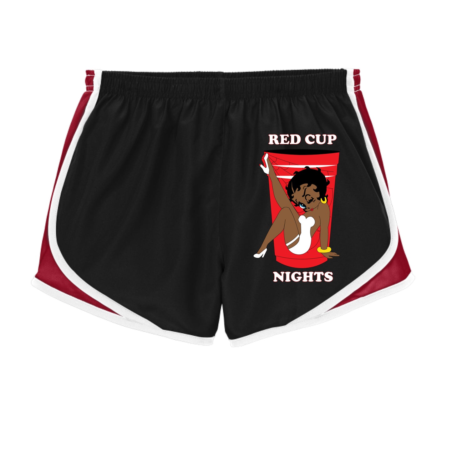 Blk/Tr Red/Wht - FRONT