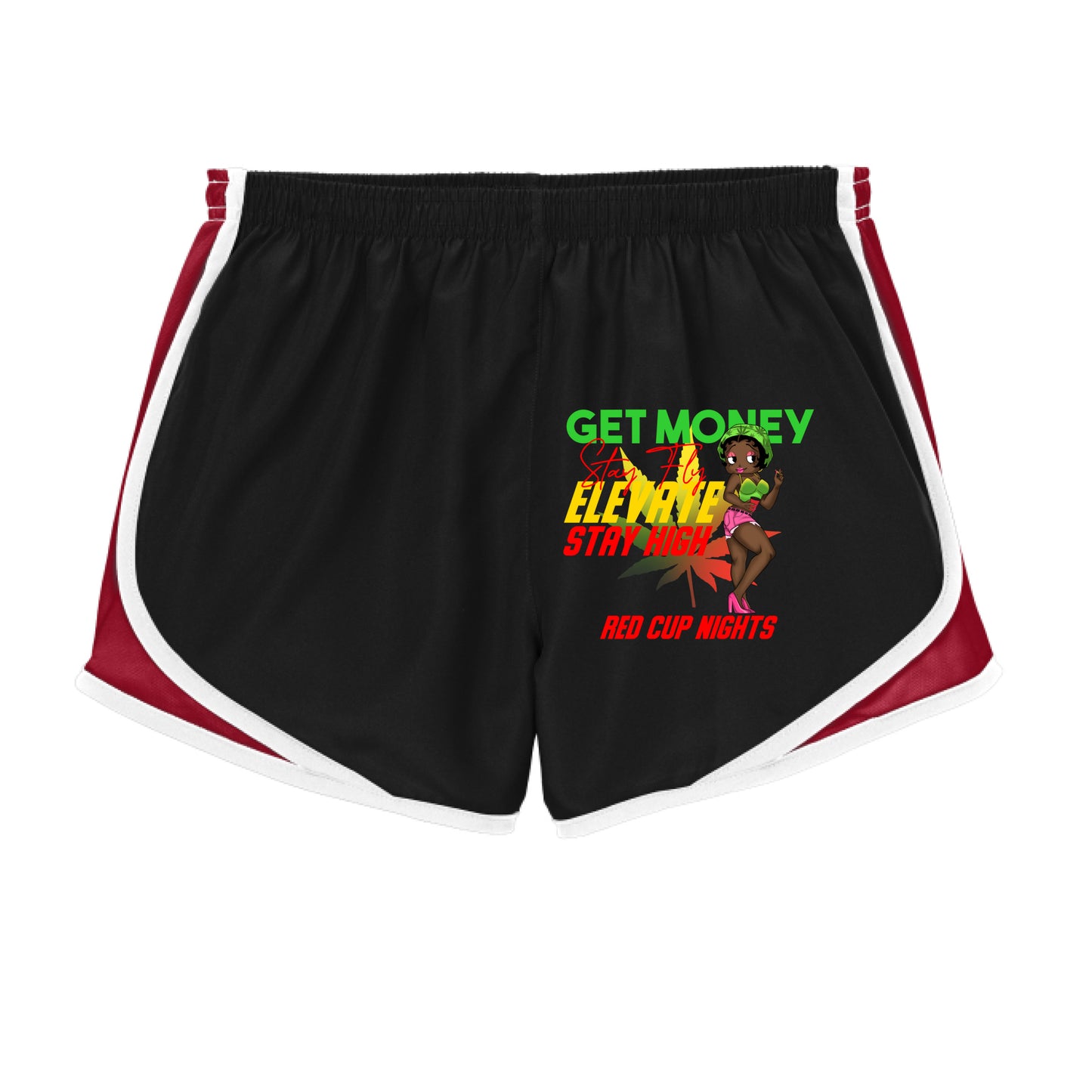 Blk/Tr Red/Wht - FRONT
