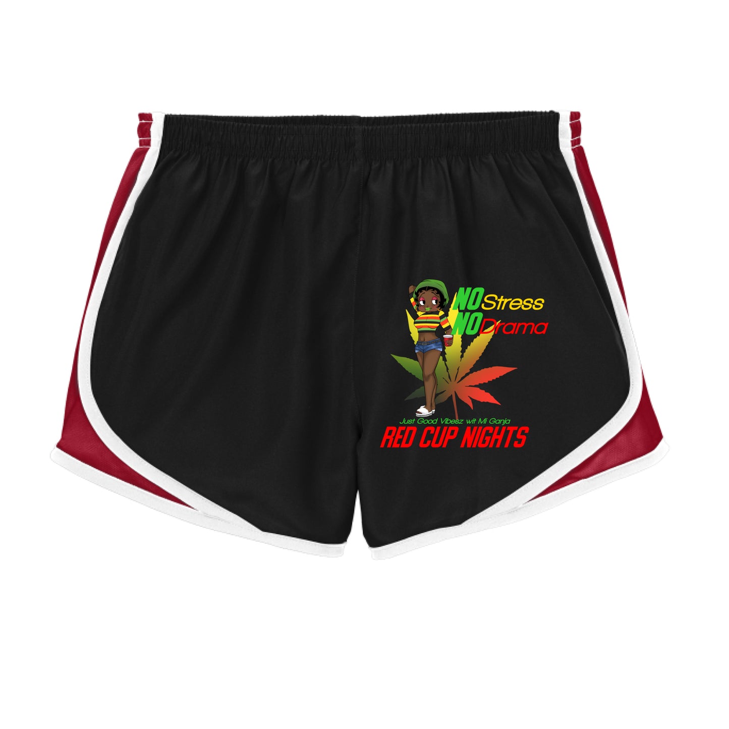 Blk/Tr Red/Wht - FRONT