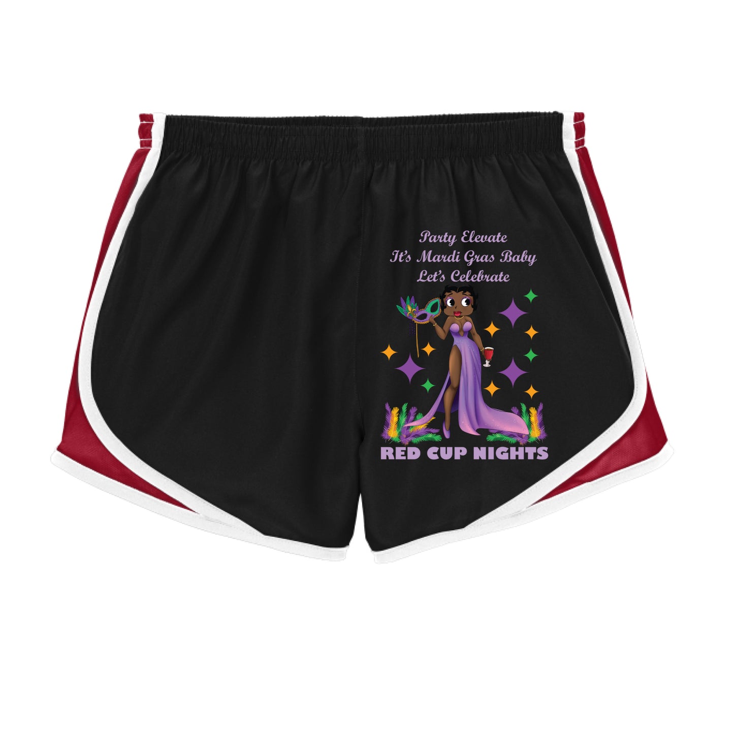Blk/Tr Red/Wht - FRONT