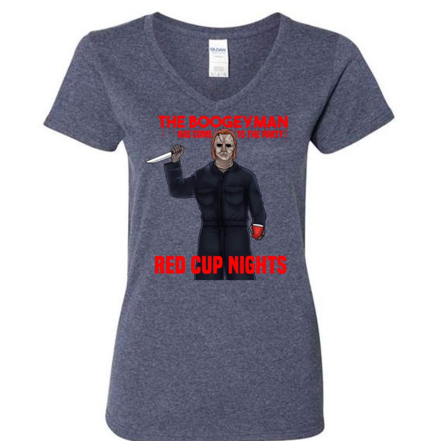 Heather Navy - FRONT