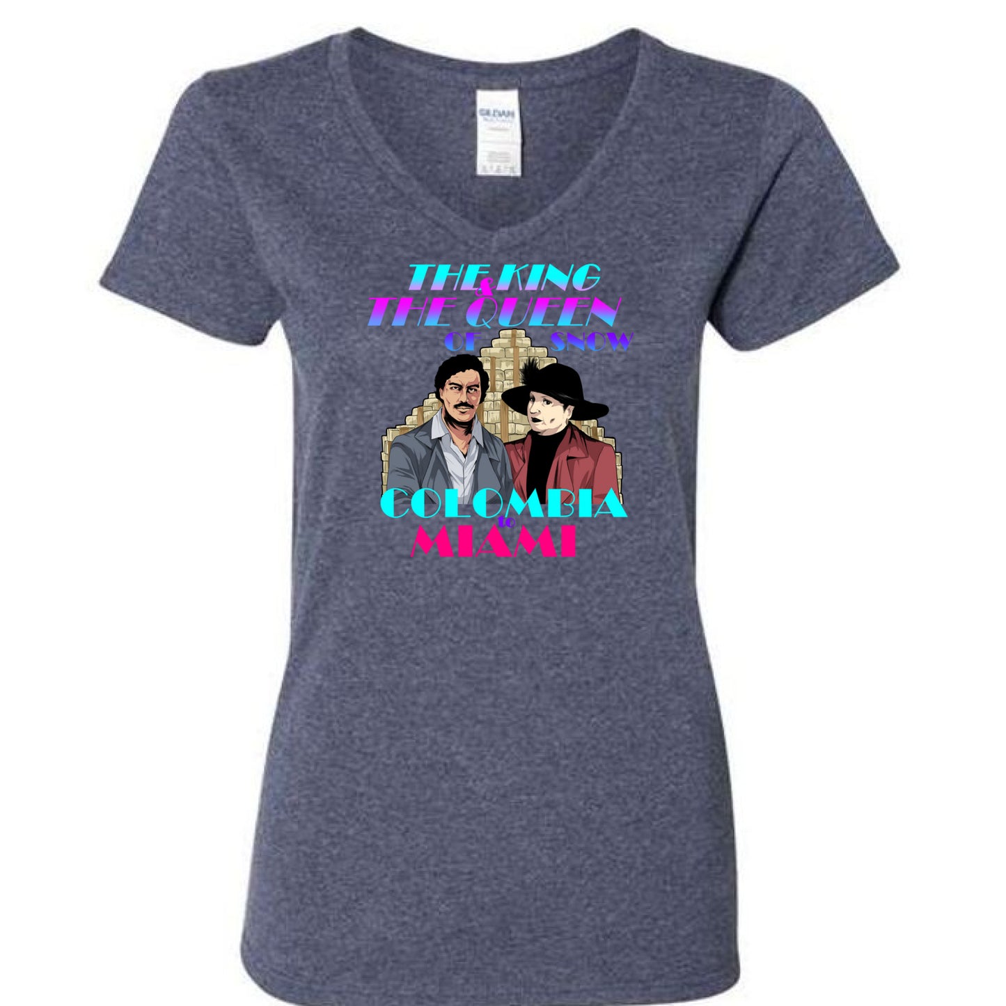 Heather Navy - FRONT