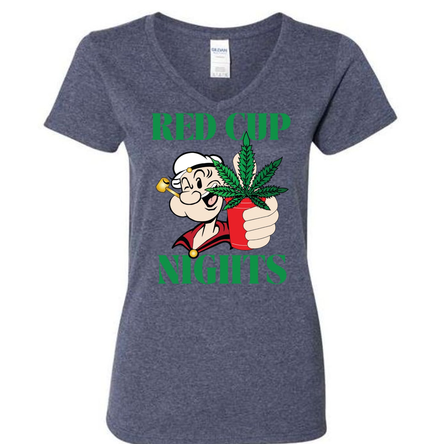 Heather Navy - FRONT