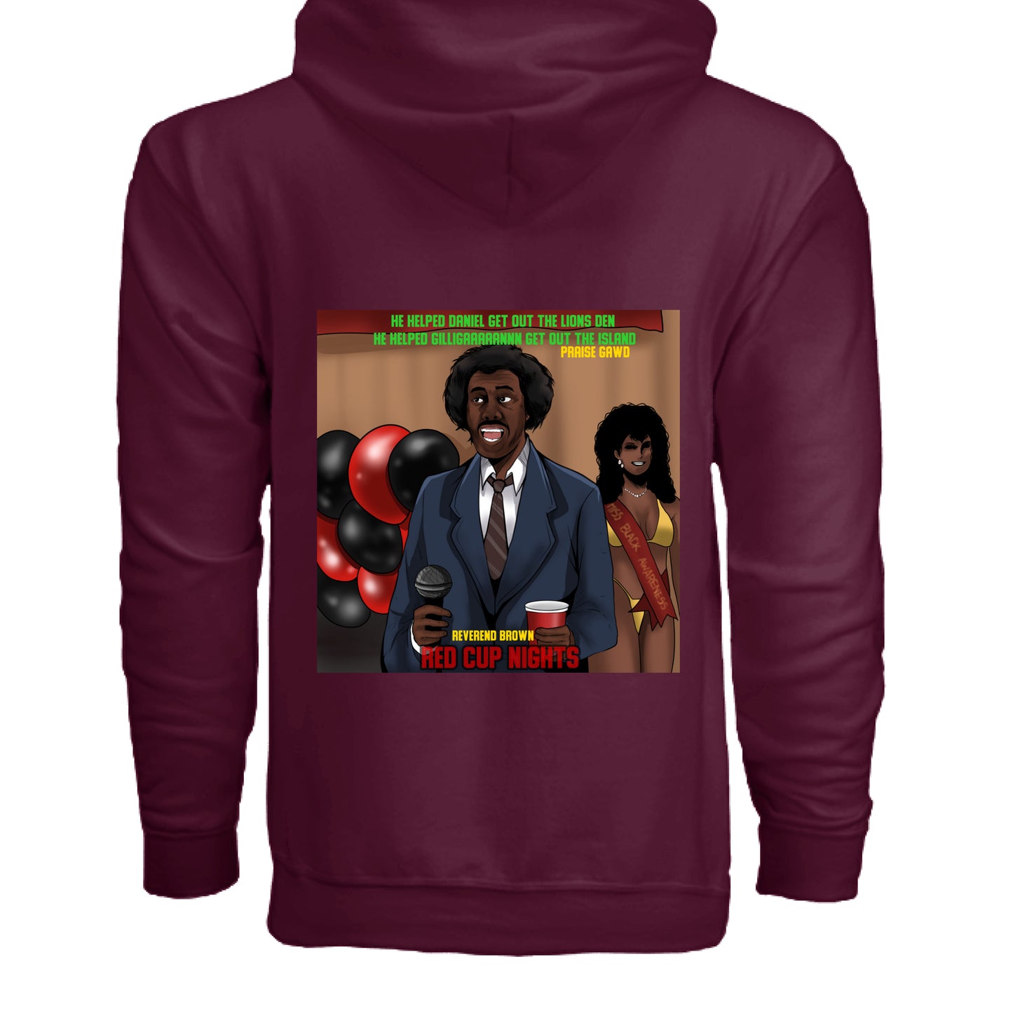 MAROON - BACK
