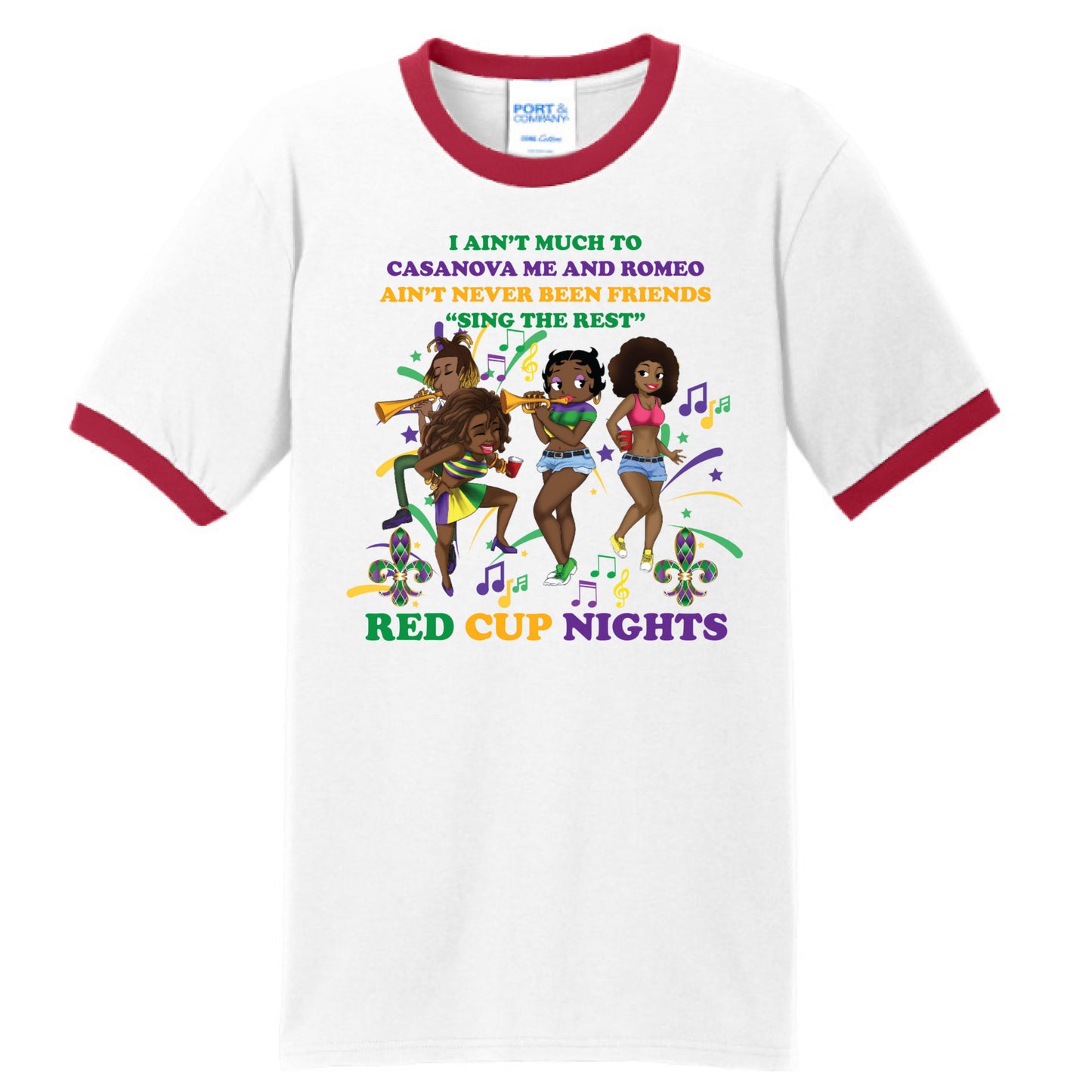 White/Red - FRONT