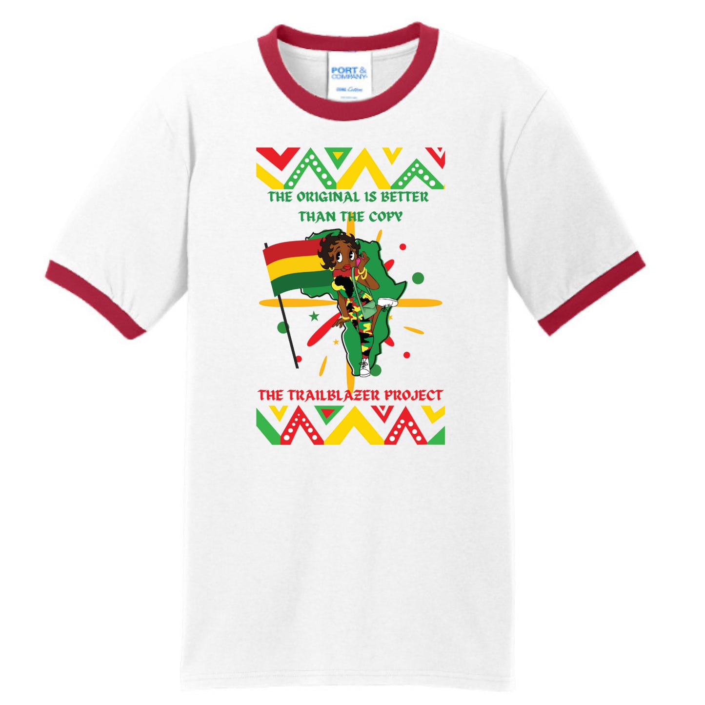 White/Red - FRONT