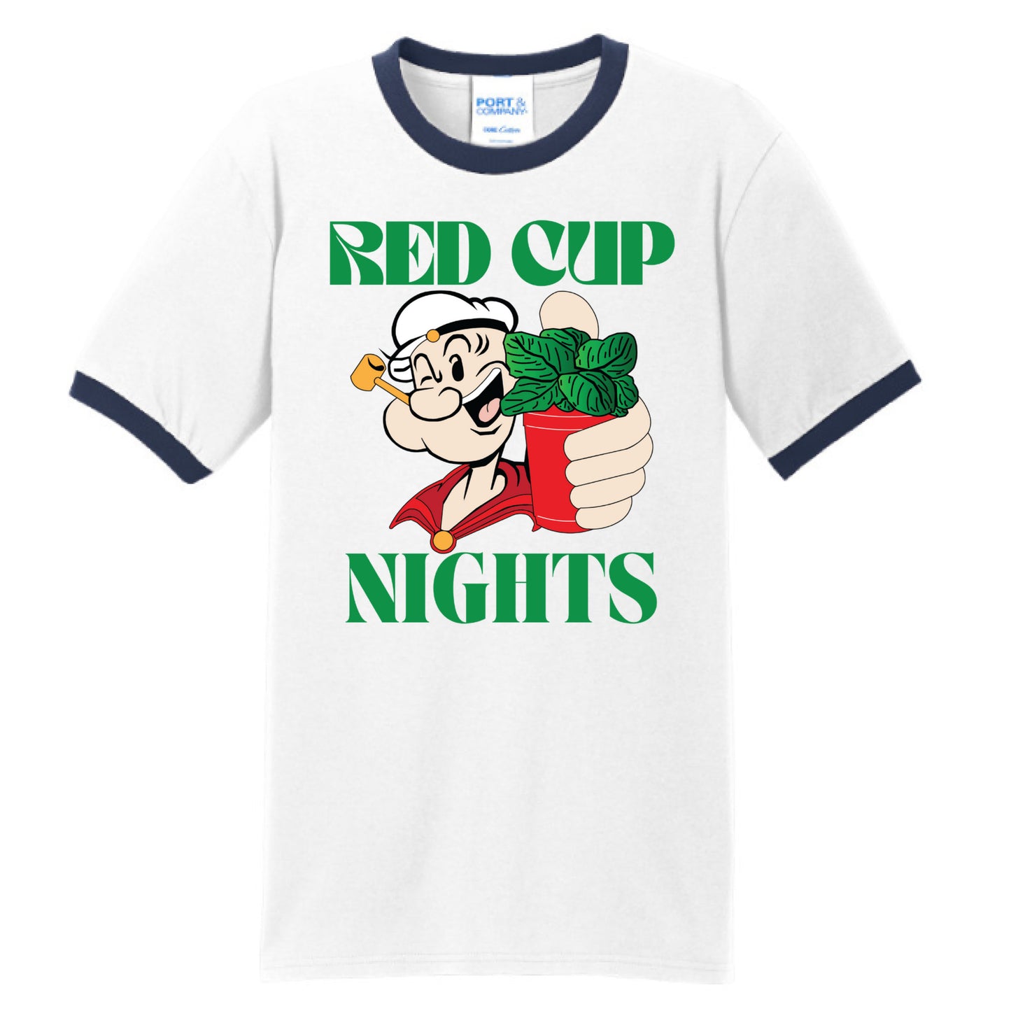 White/Navy - FRONT