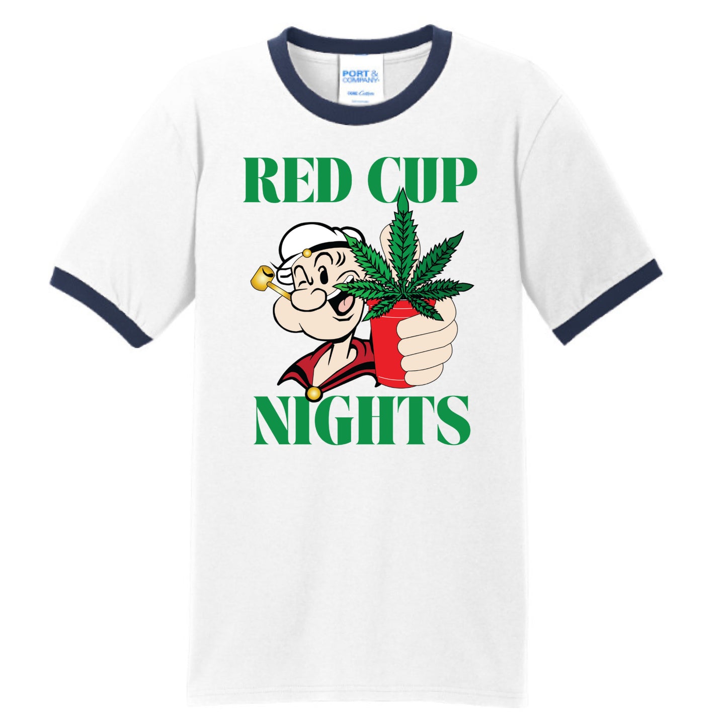 White/Navy - FRONT