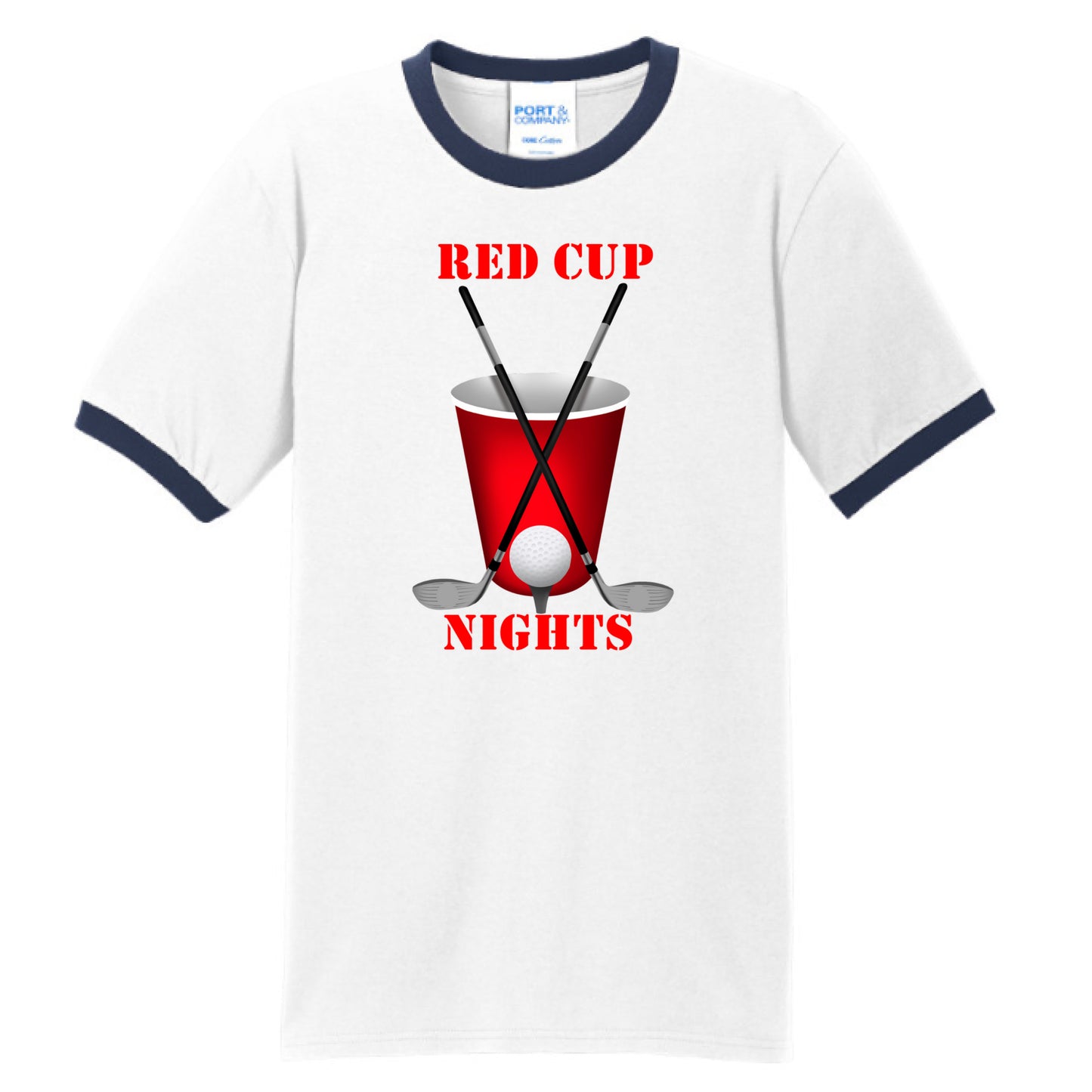 White/Navy - FRONT