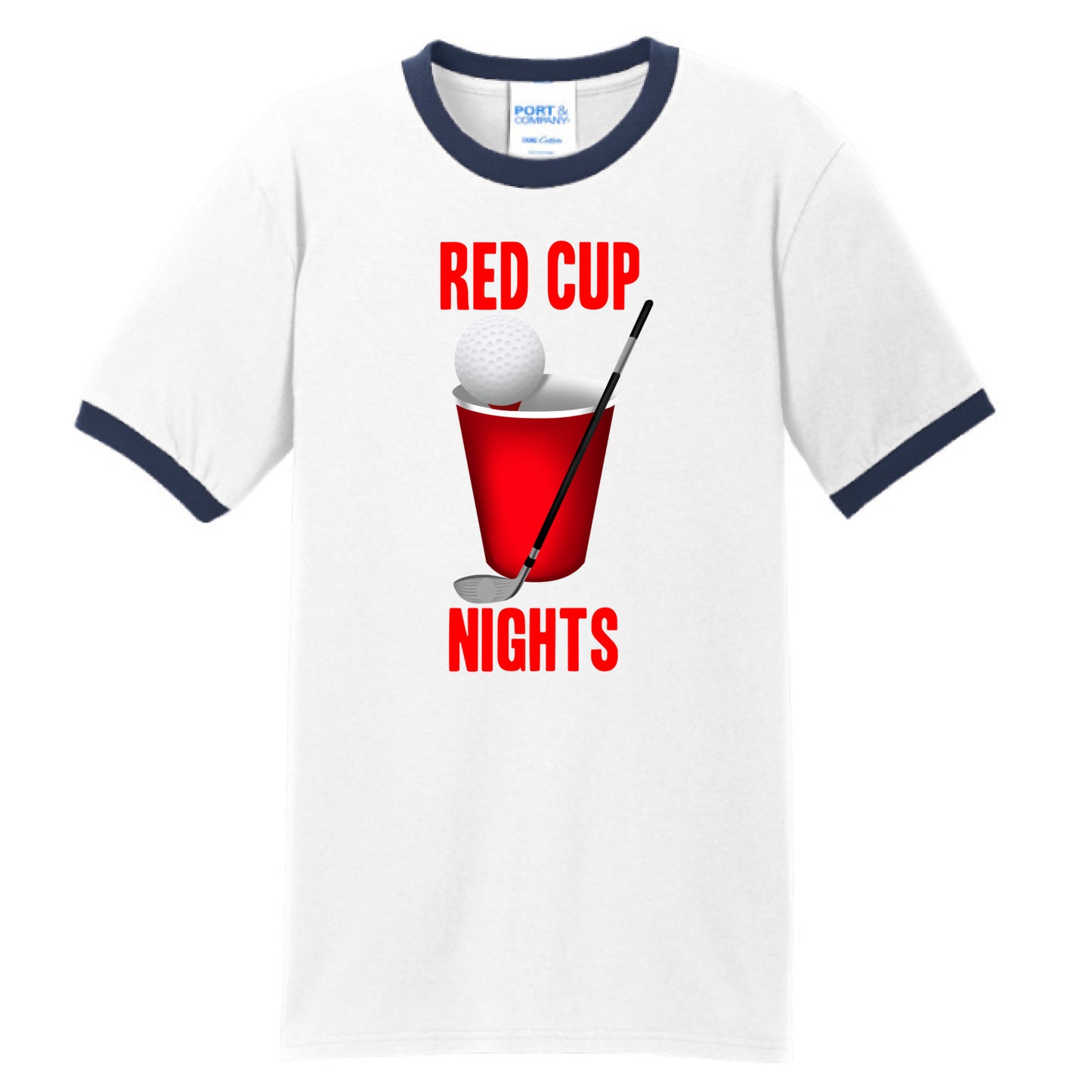 White/Navy - FRONT
