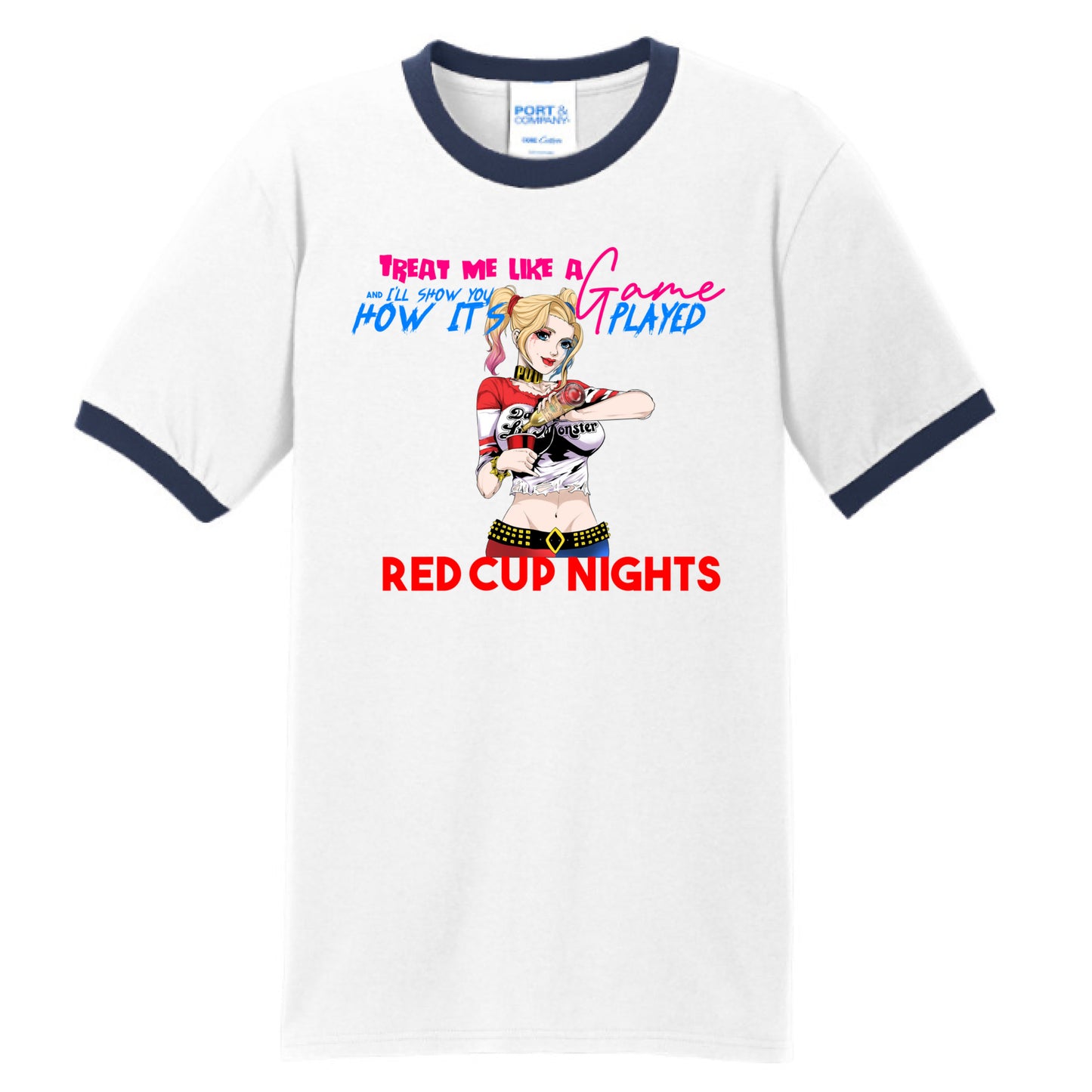 White/Navy - FRONT