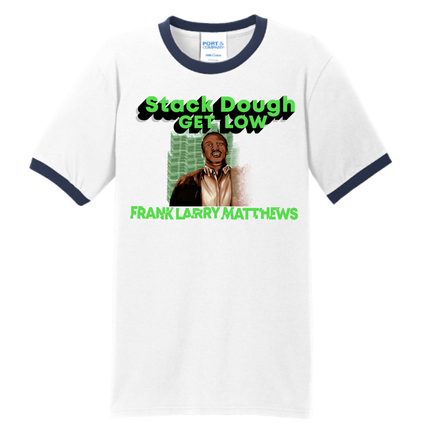 White/Navy - FRONT