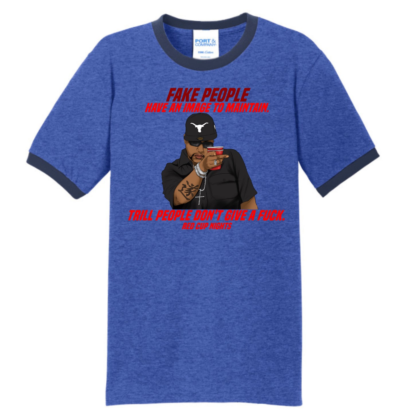 Hthr Royal/Nvy - FRONT