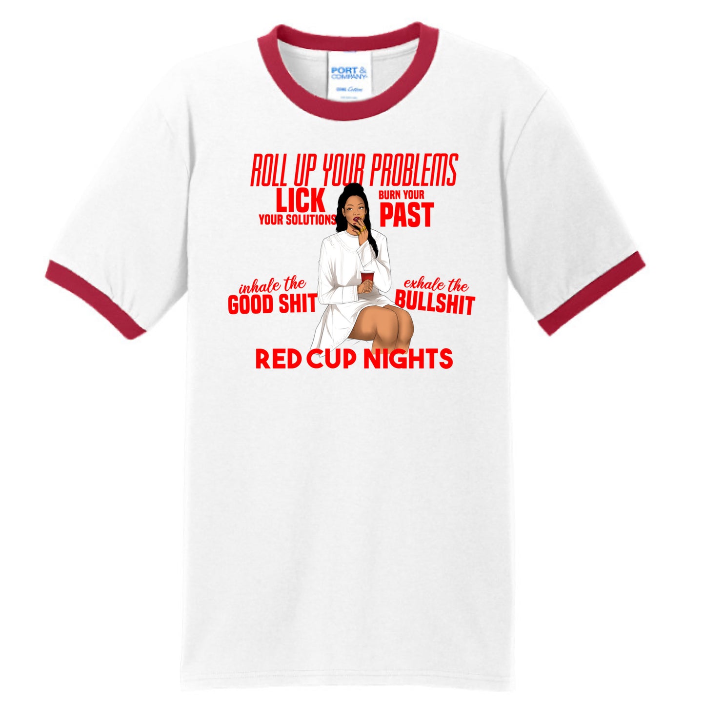 White/Red - FRONT
