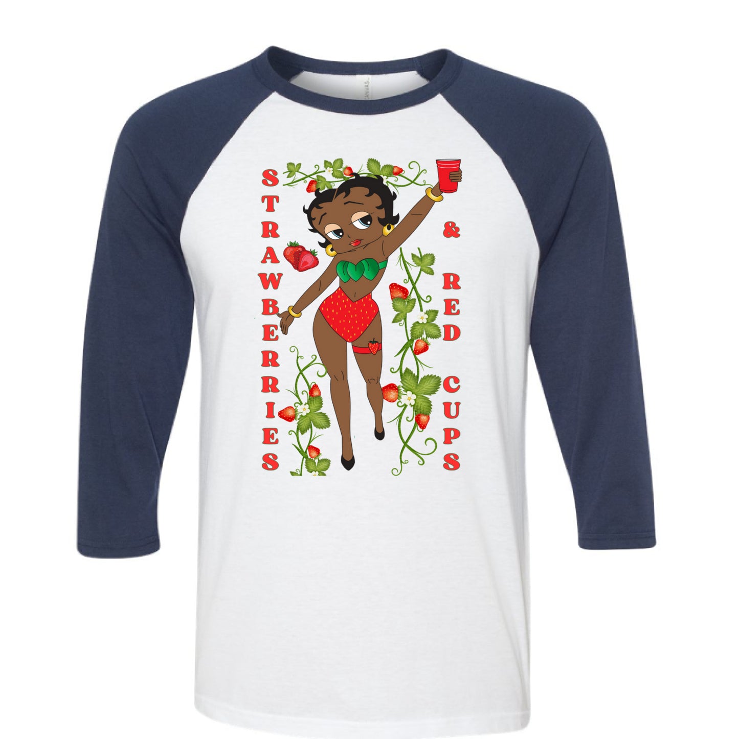 WHITE/NAVY - FRONT