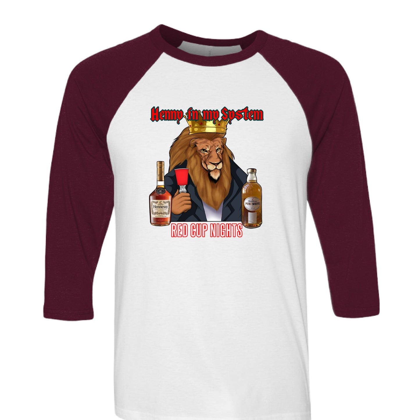 White/ Maroon - FRONT