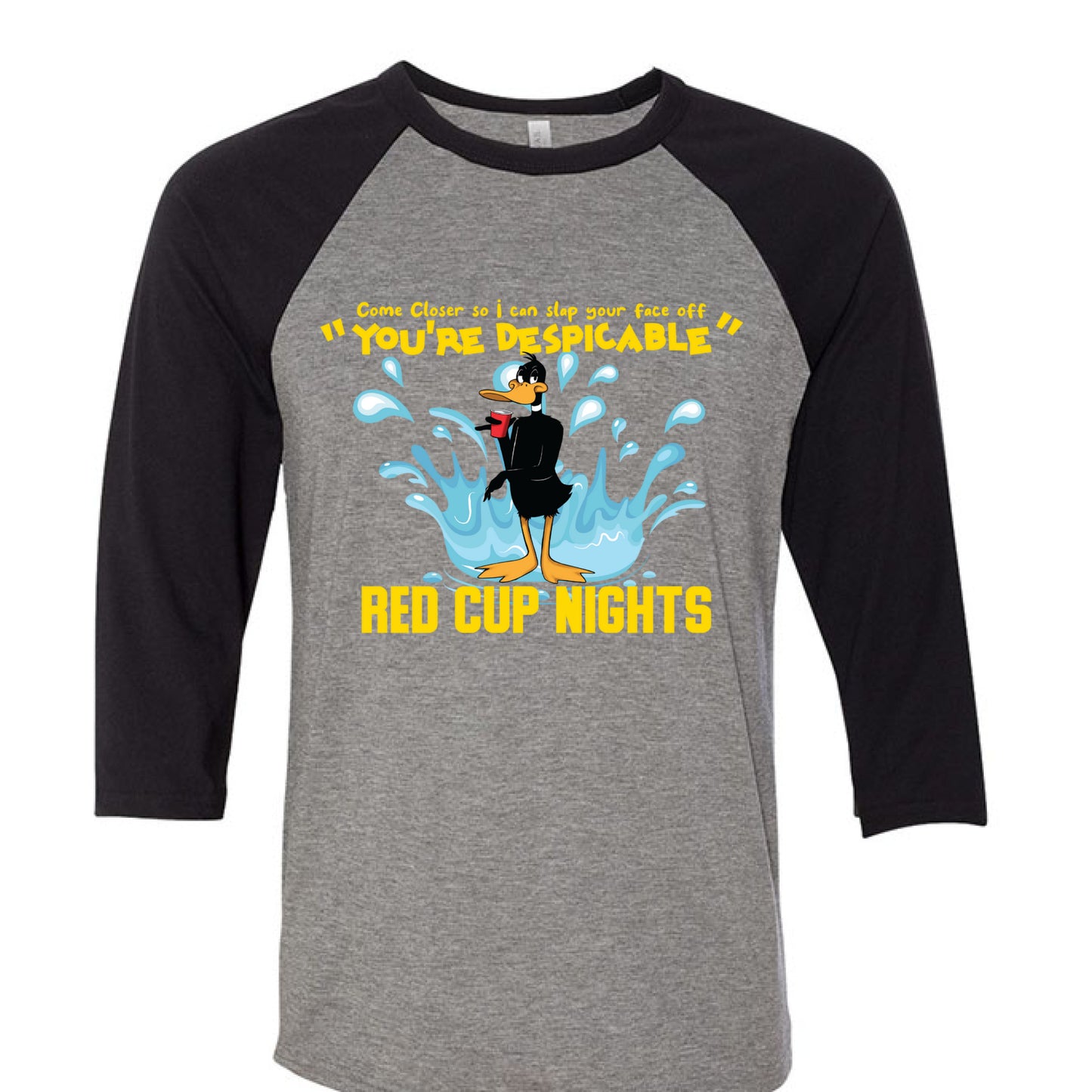 DEEP HTHR/BLACK - FRONT