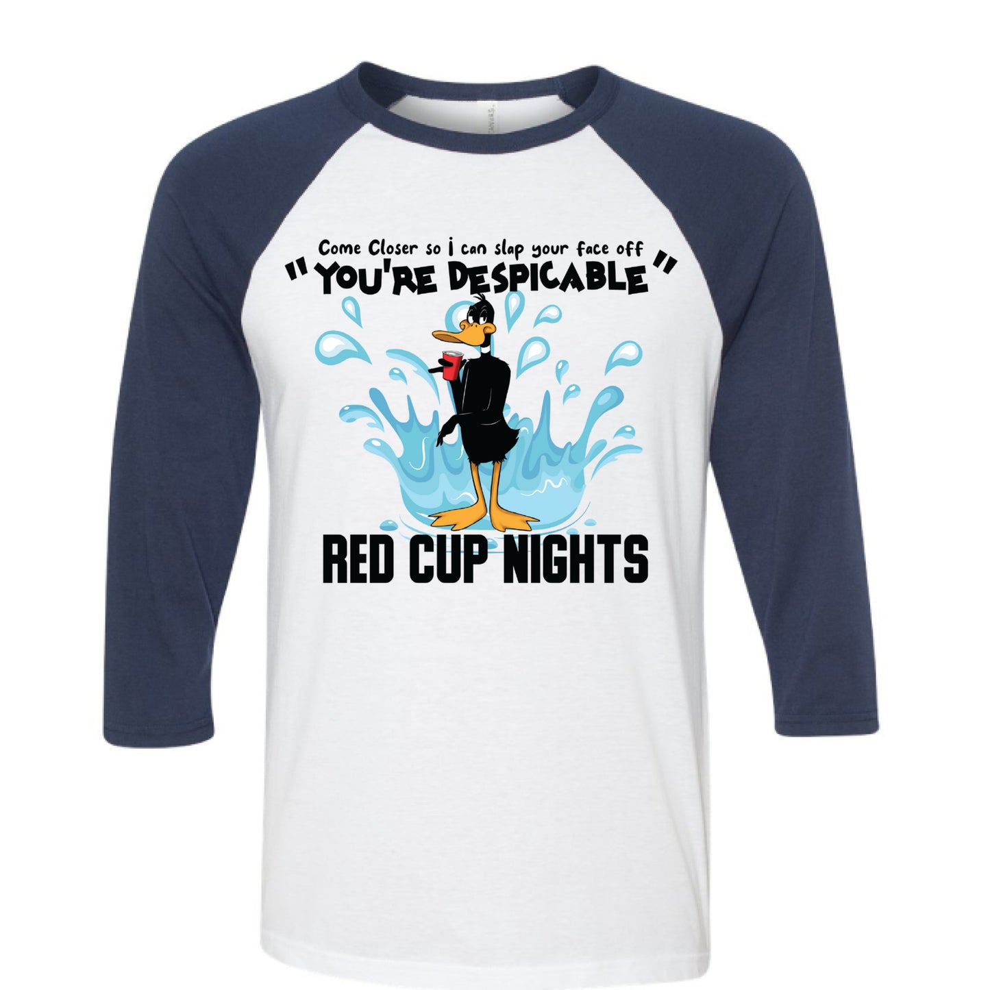WHITE/NAVY - FRONT