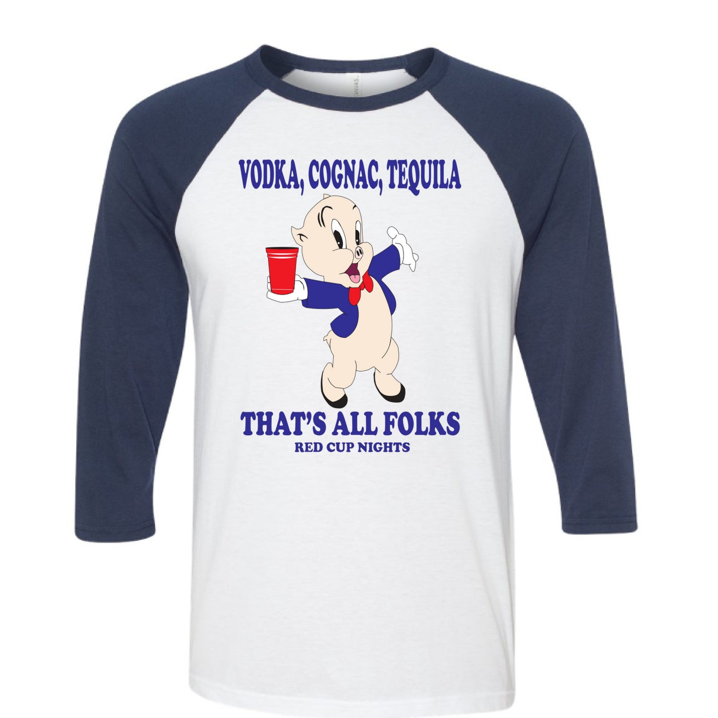 WHITE/NAVY - FRONT