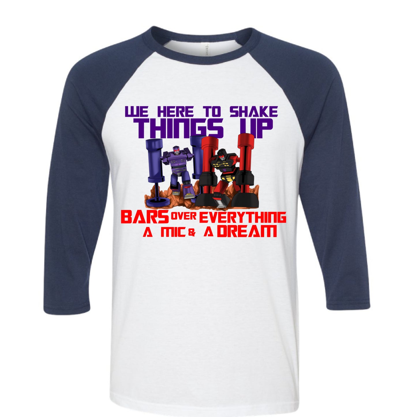 WHITE/NAVY - FRONT