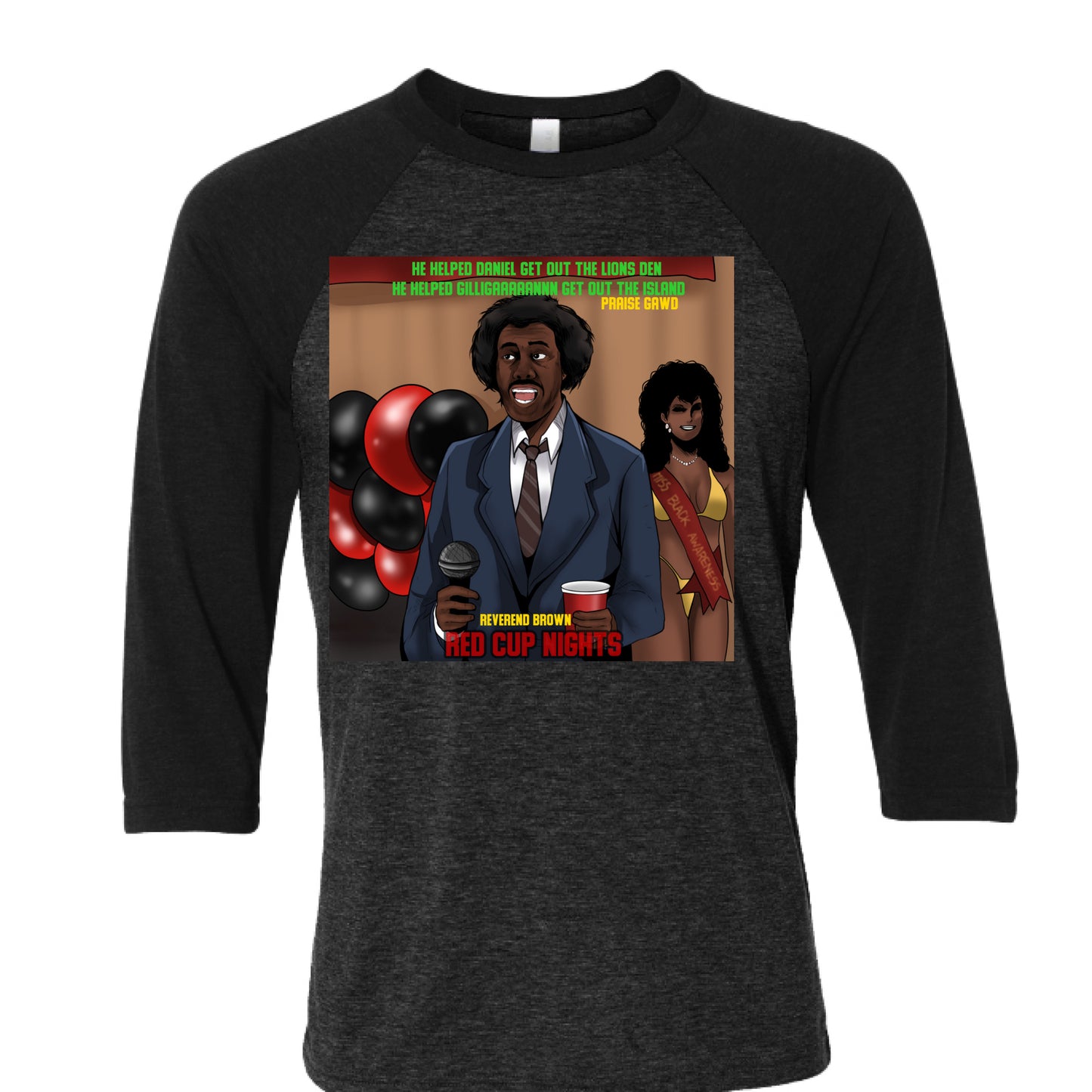 Black Heather/ Black - FRONT