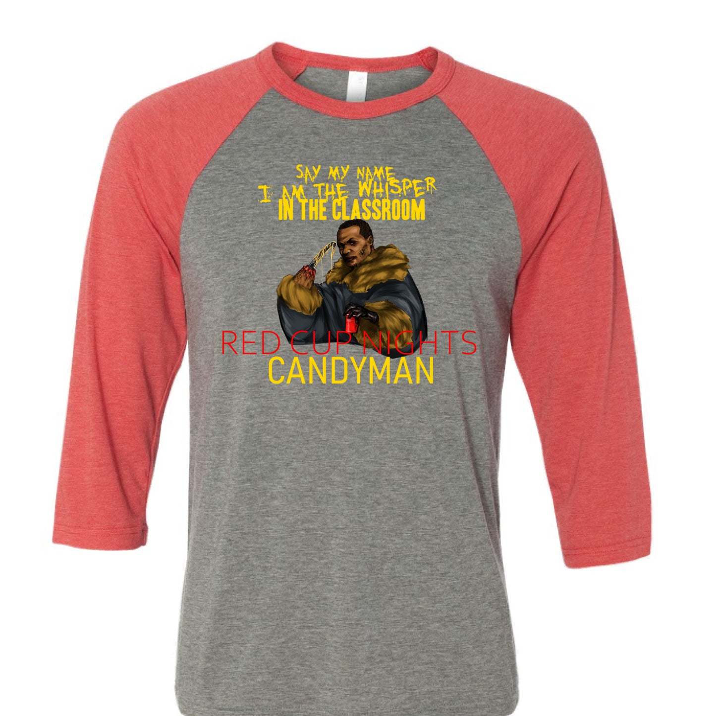 GREY/LT RED TRIBLEND - FRONT