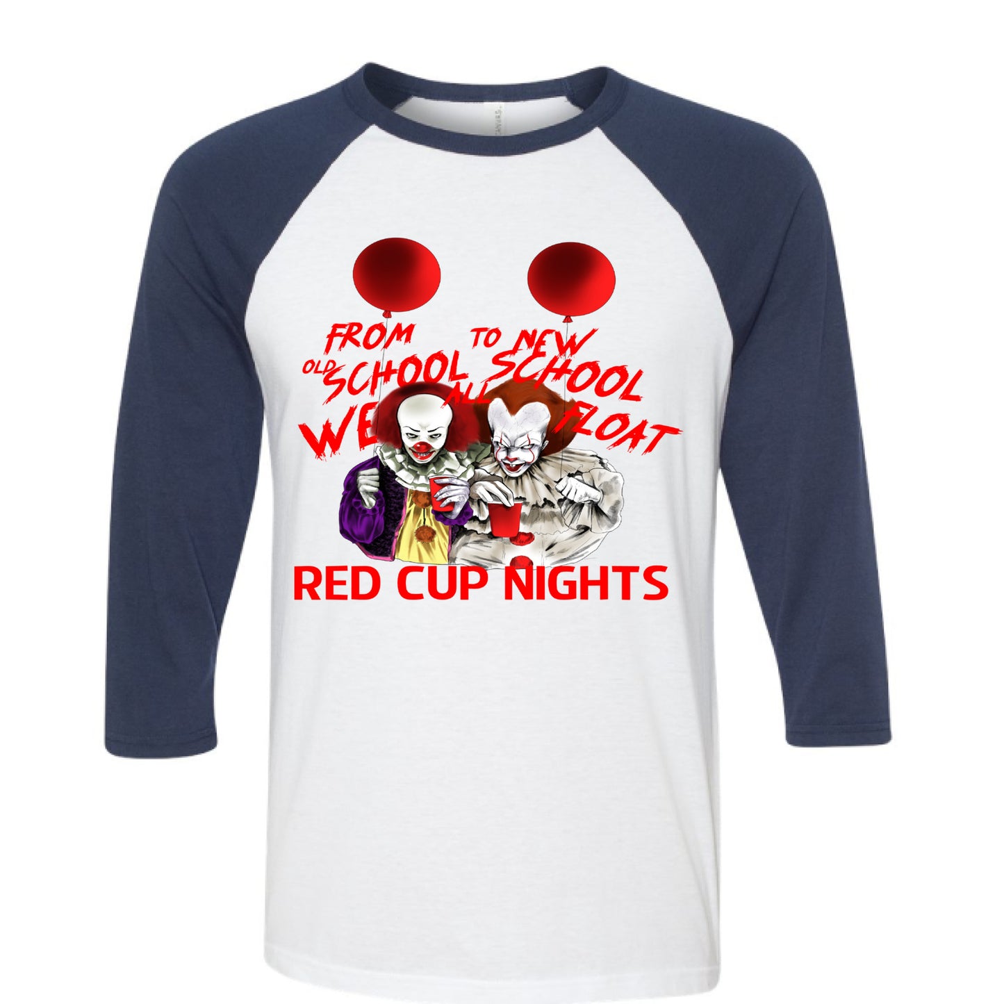 WHITE/NAVY - FRONT