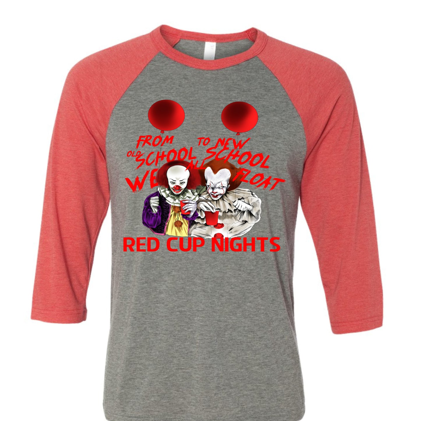 GREY/LT RED TRIBLEND - FRONT