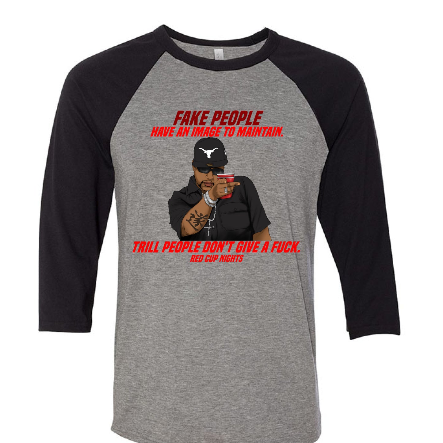 DEEP HTHR/BLACK - FRONT