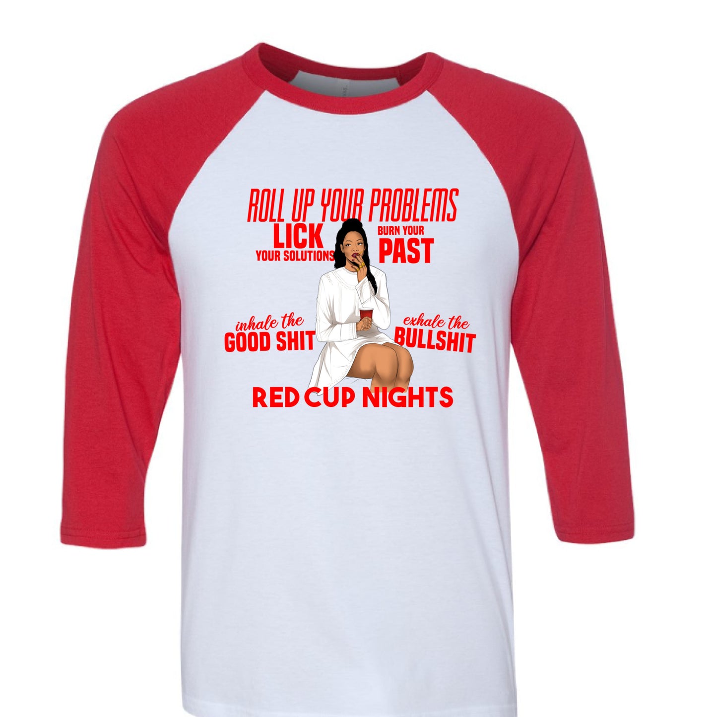 WHITE/RED - FRONT