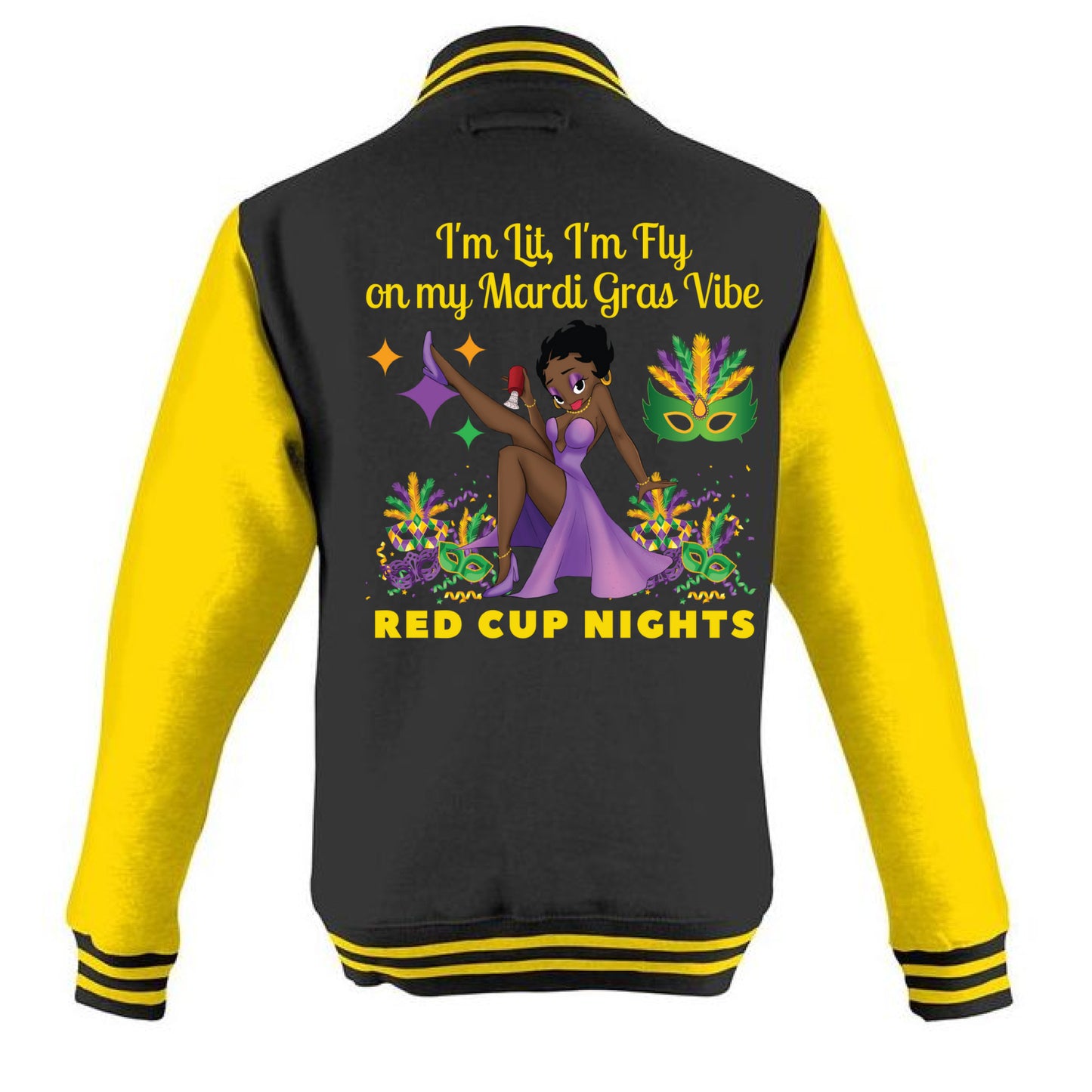 JT BLK/ SUN YLLW - BACK