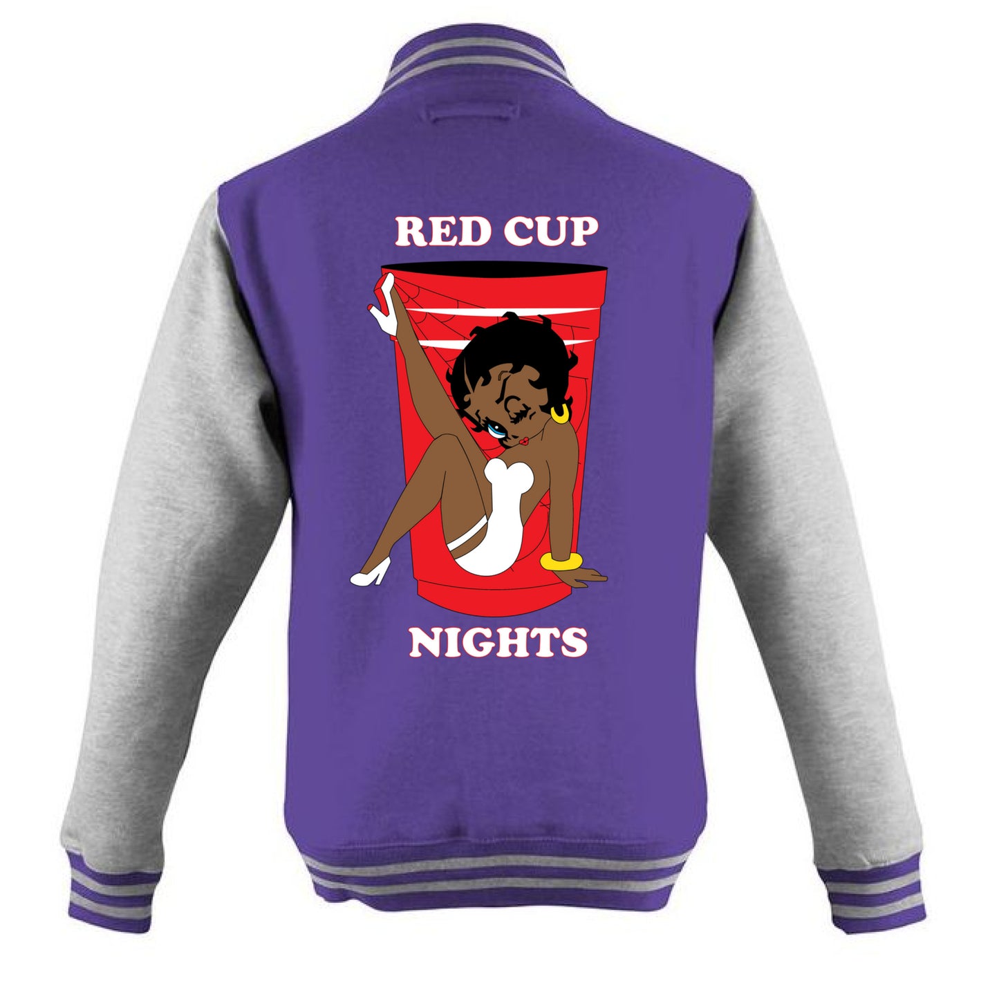 PURPLE/ HTHR GRY - BACK