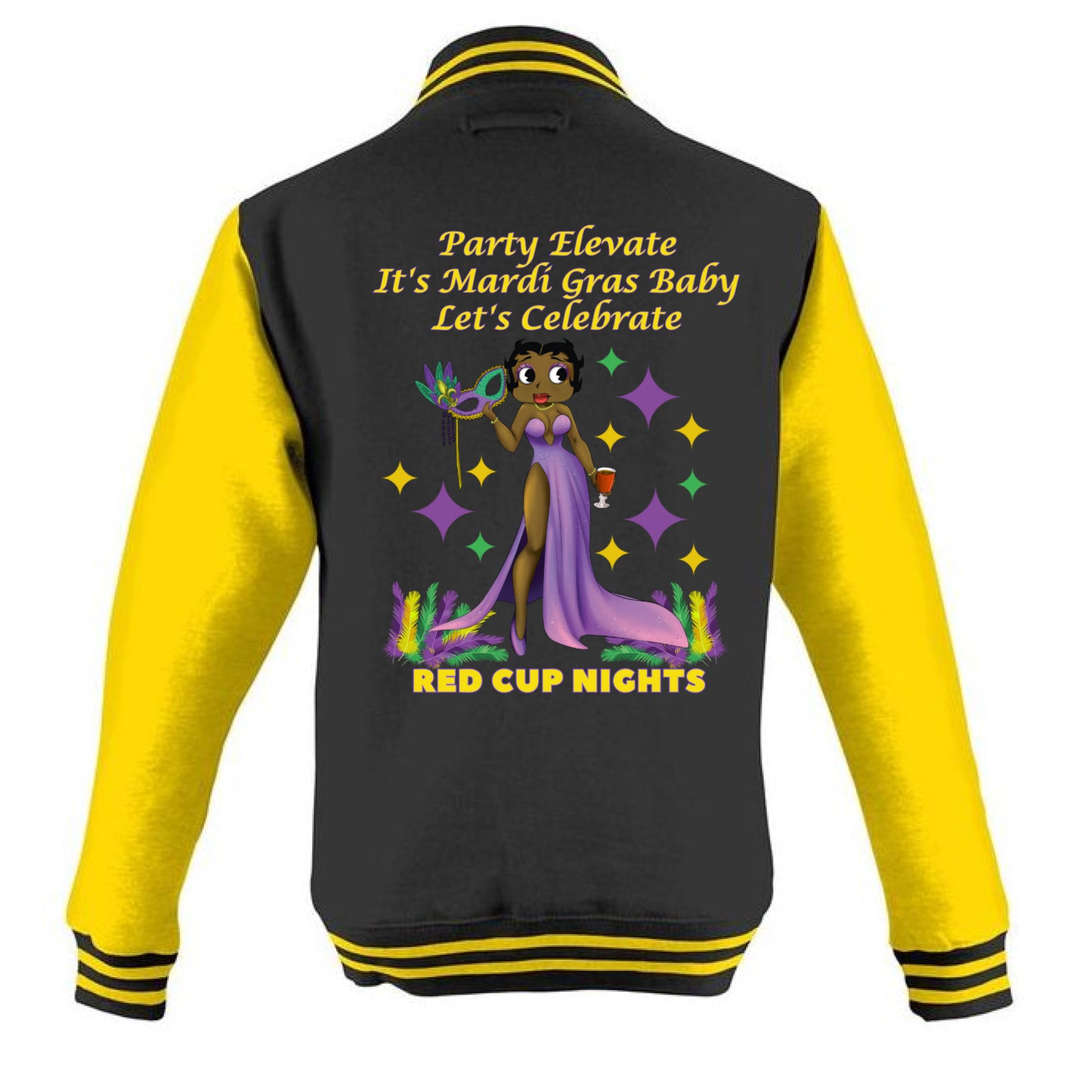 JT BLK/ SUN YLLW - BACK