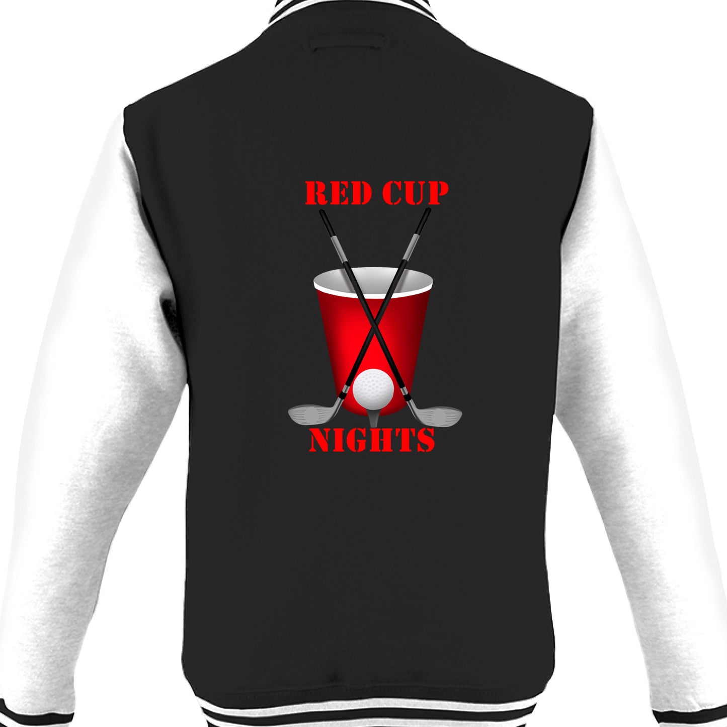 JET BLACK/ WHITE - BACK