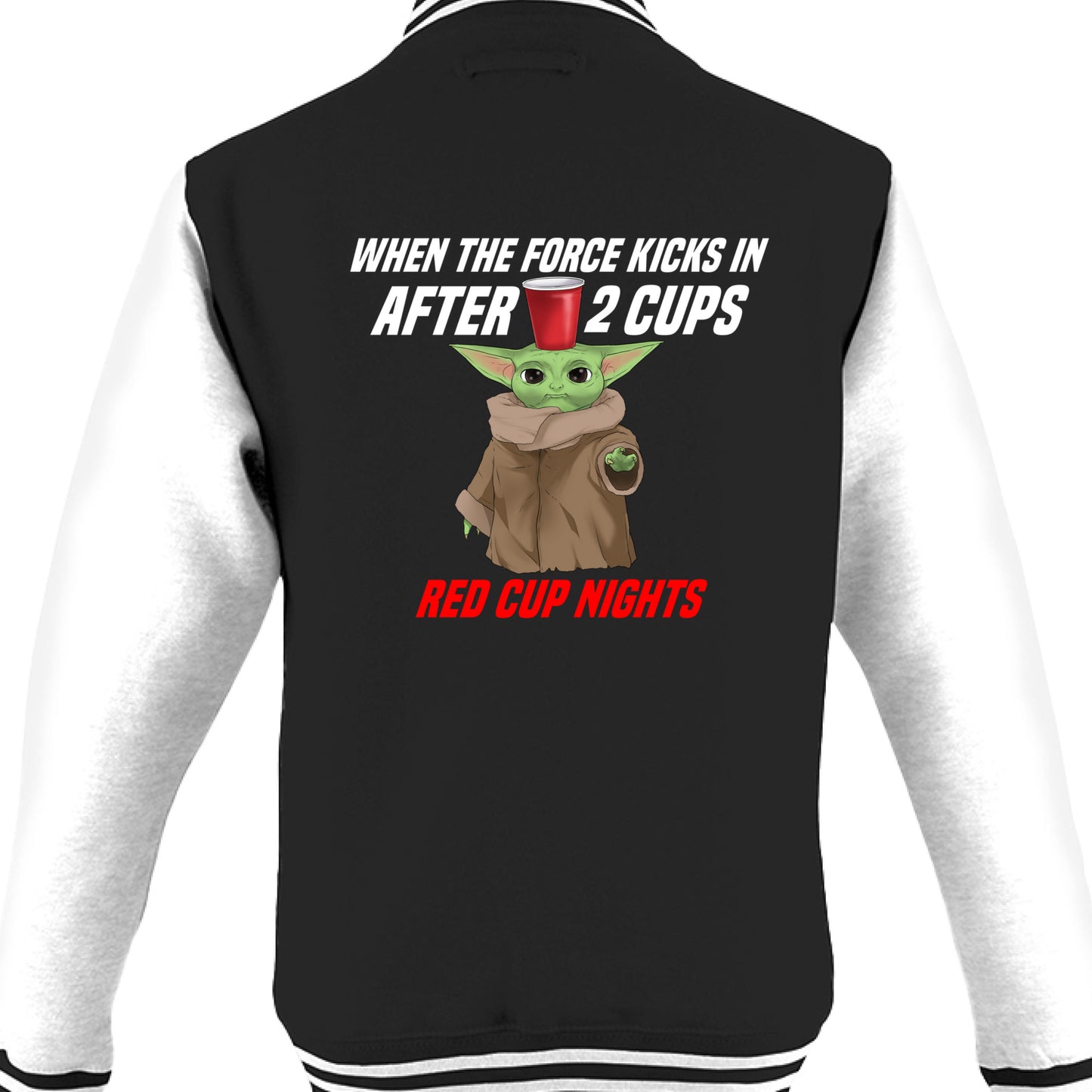 JET BLACK/ WHITE - BACK