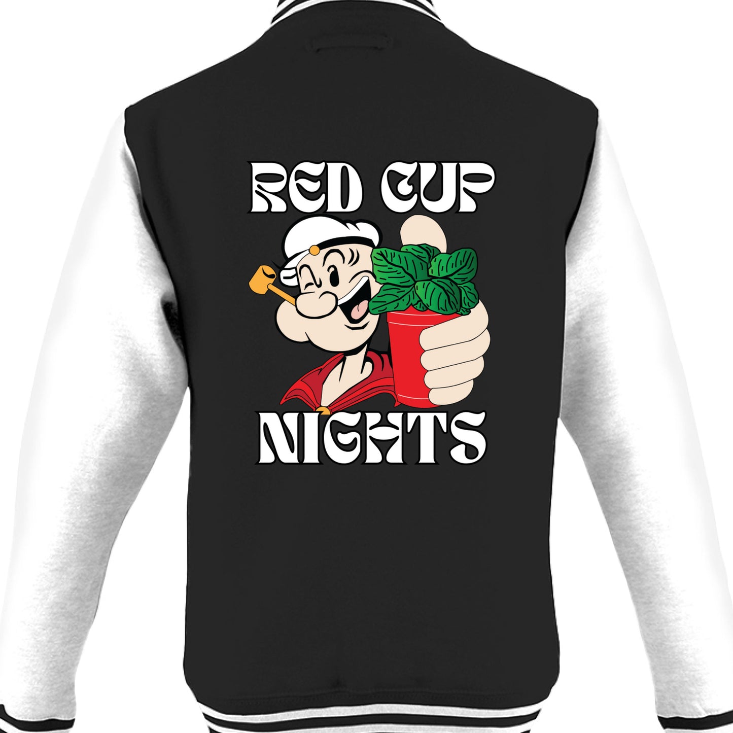 JET BLACK/ WHITE - BACK