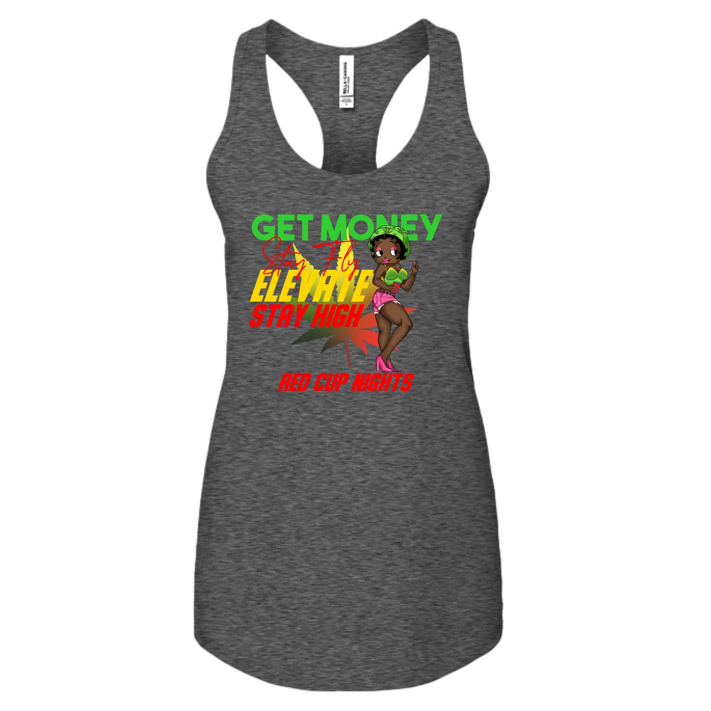 DARK GRY HEATHER - FRONT