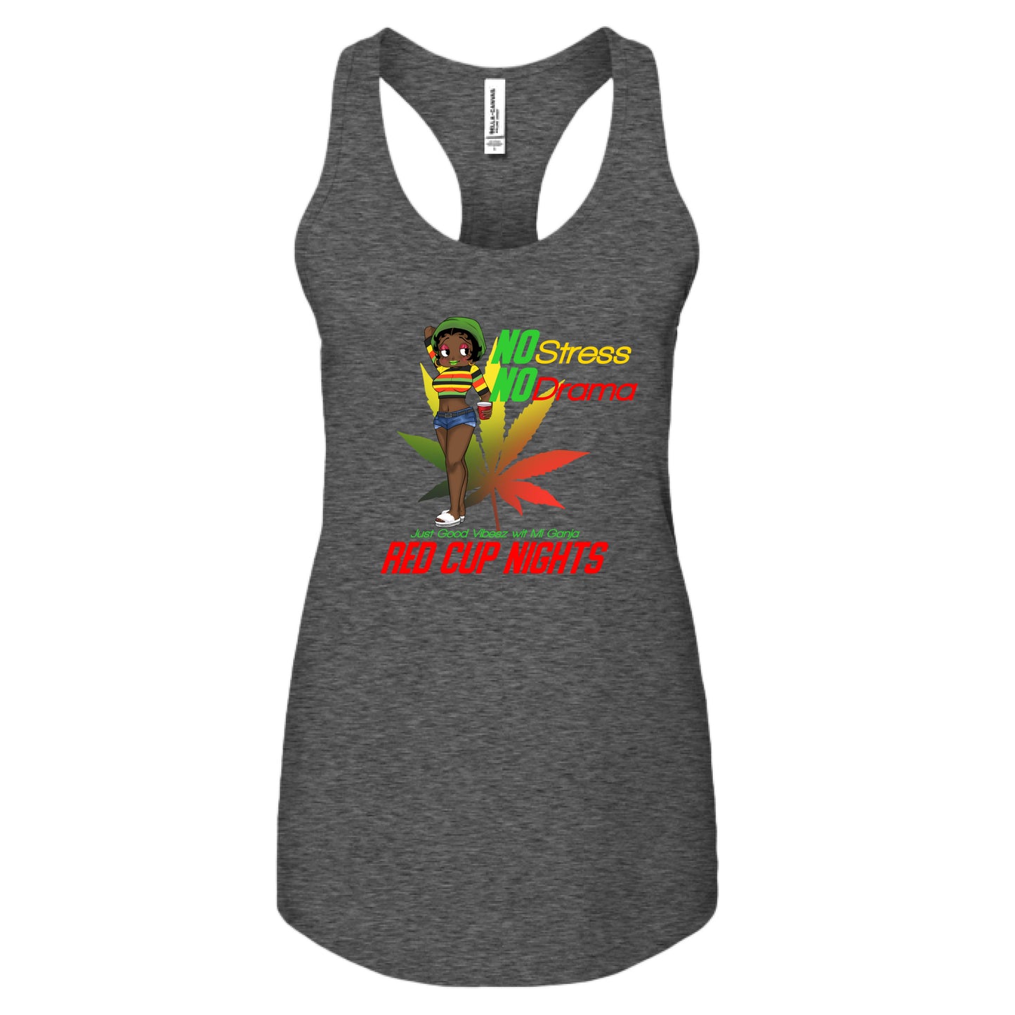 DARK GRY HEATHER - FRONT