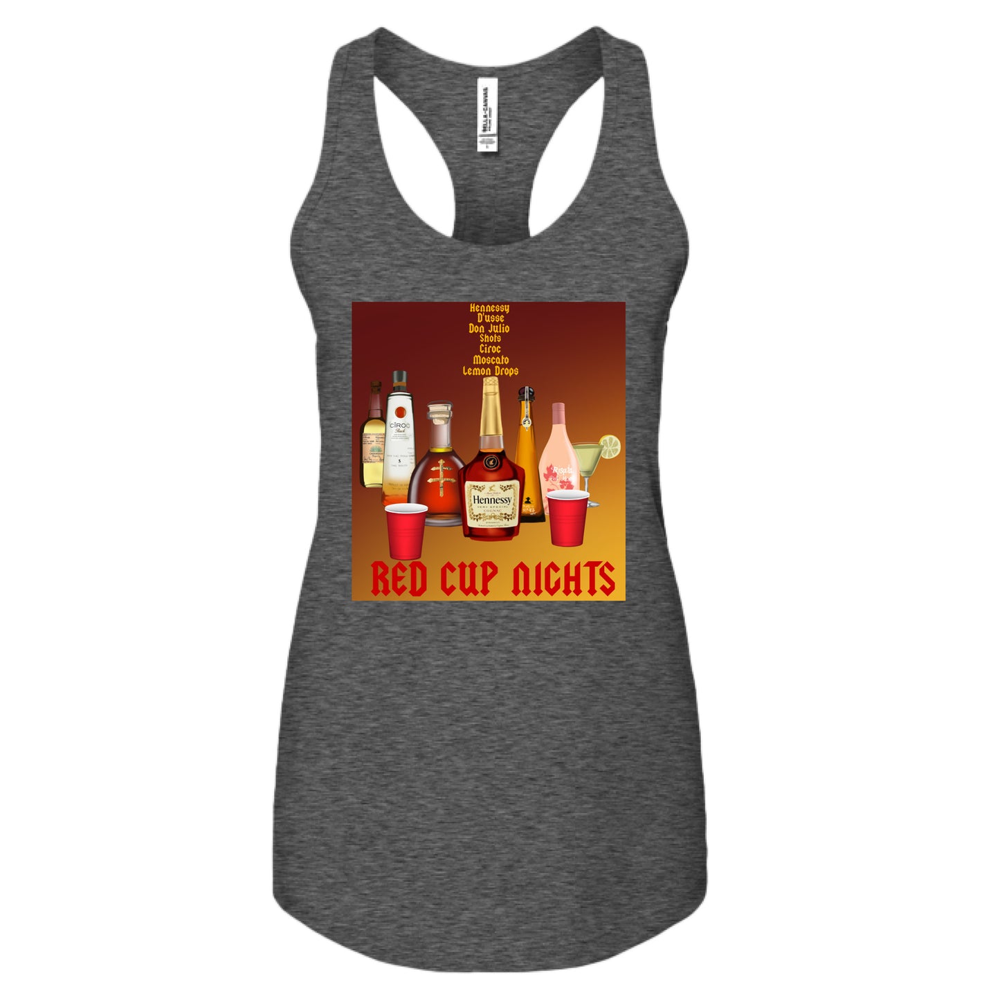 DARK GRY HEATHER - FRONT