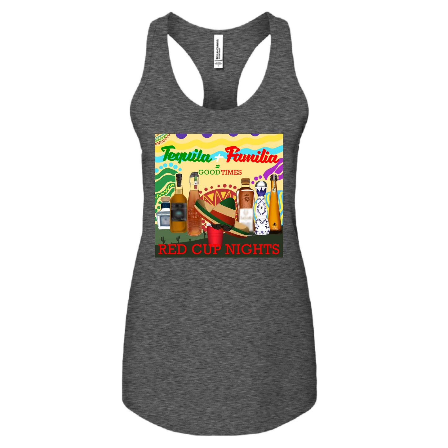 DARK GRY HEATHER - FRONT