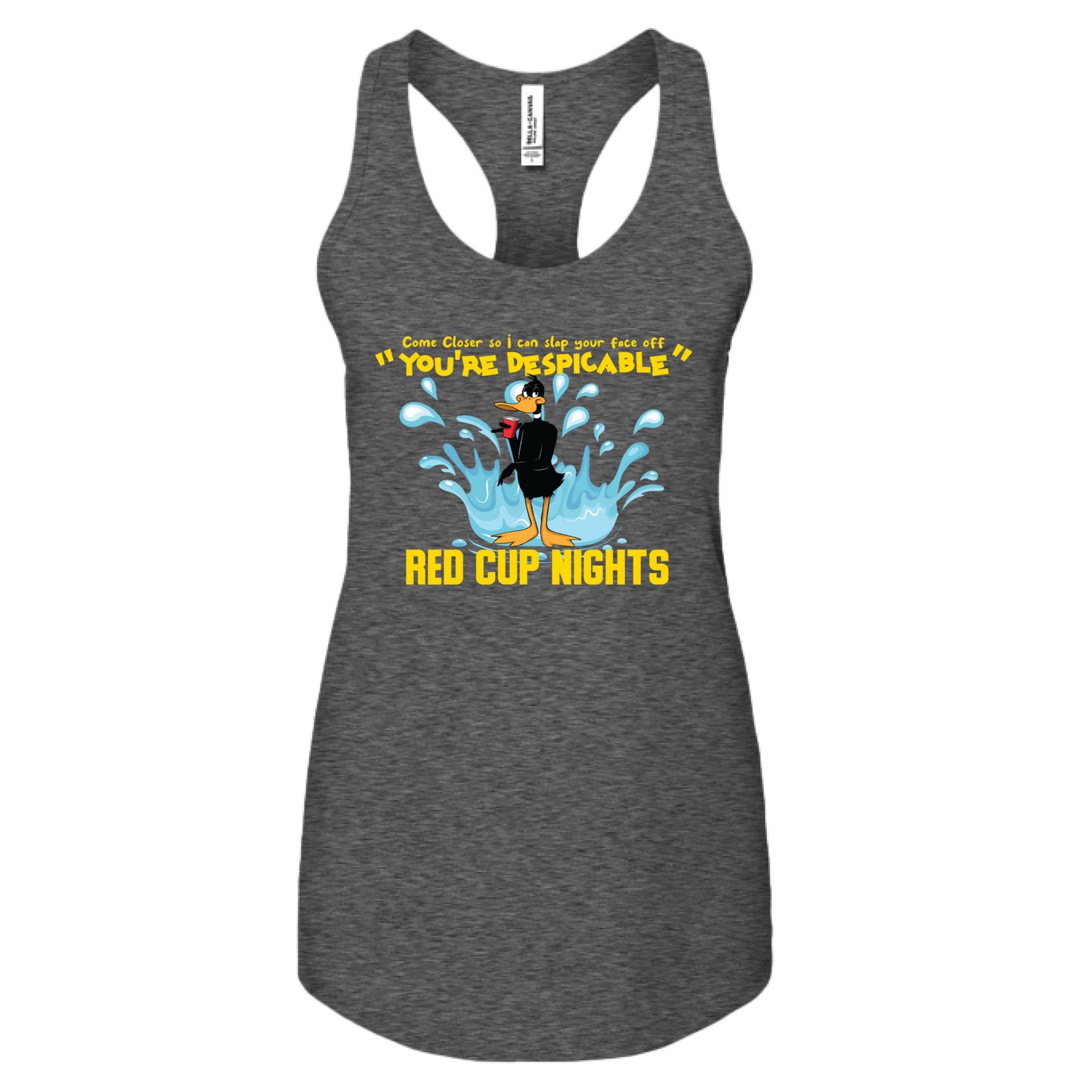 DARK GRY HEATHER - FRONT