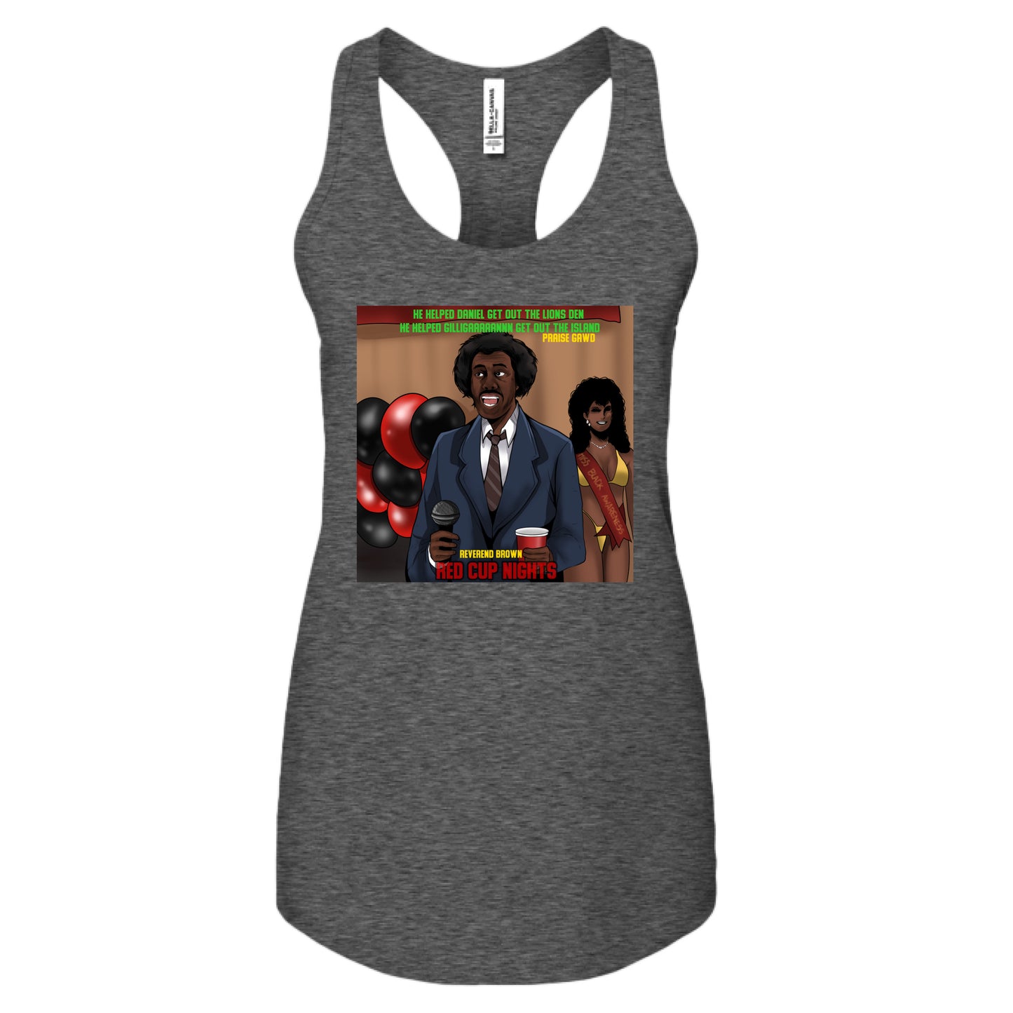 DARK GRY HEATHER - FRONT