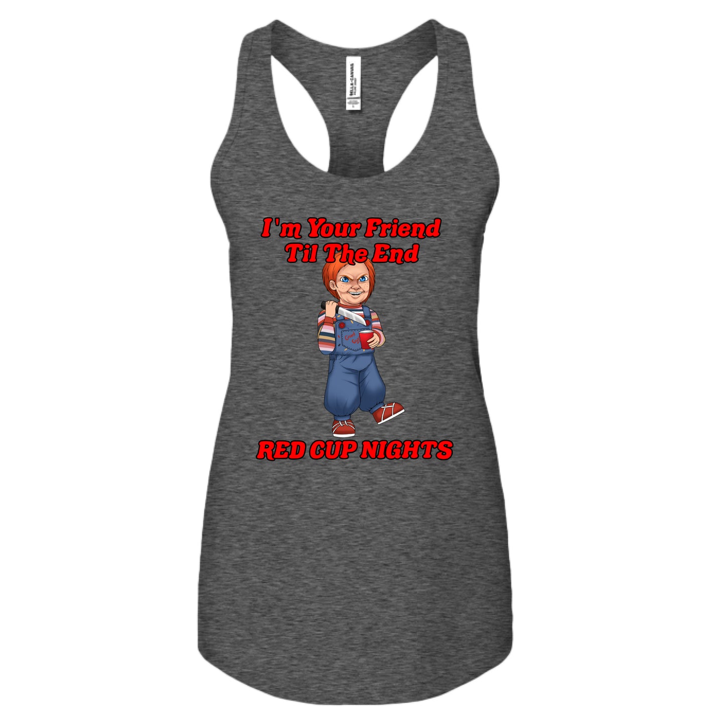 DARK GRY HEATHER - FRONT