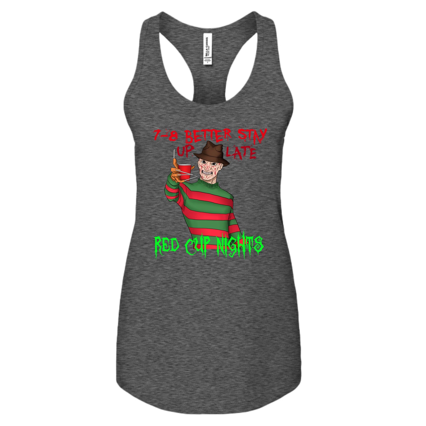 DARK GRY HEATHER - FRONT