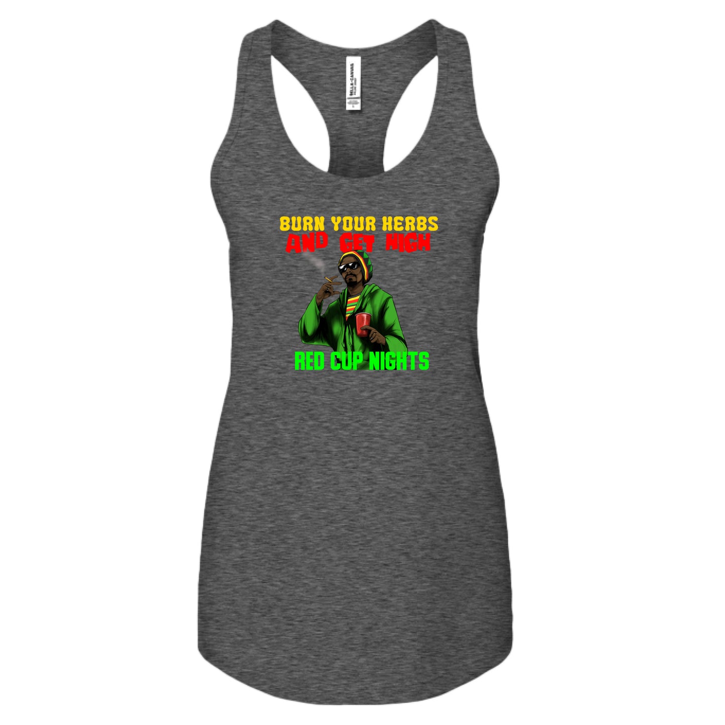 DARK GRY HEATHER - FRONT